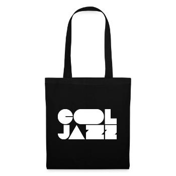 Kühnes, cooles Jazz-Logo-Design - Stoffbeutel - Schwarz - Vorne