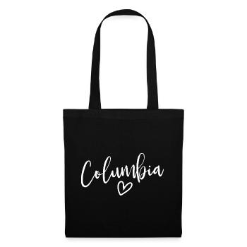 Columbia Heart Women's Love Columbia - Tote Bag - black - Front