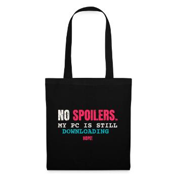 No Spoiler Videogame - Stoffbeutel - Schwarz - Vorne