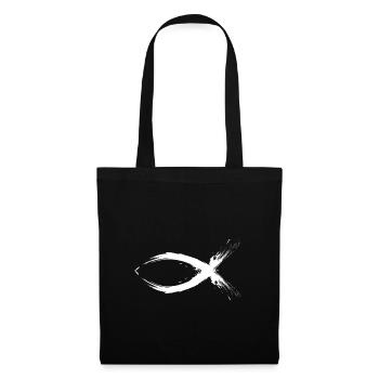 Fish Christianity Symbol Religion Church - Tote Bag - black - Front