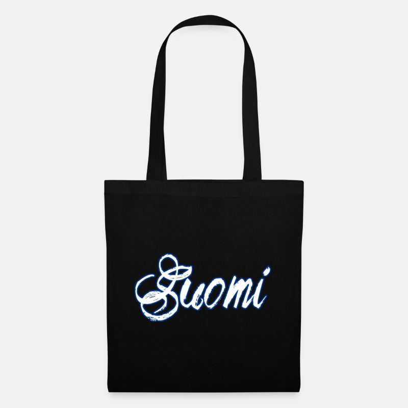 Finnish - Tote Bag - black