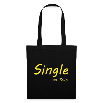 Simple en tournée - Sac en tissu - noir - Devant