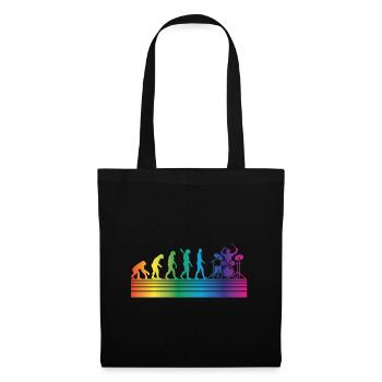 Batterie Batteur - Sac en tissu - noir - Devant