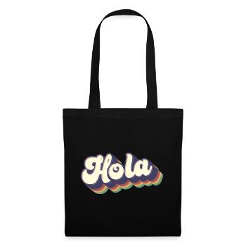 Hola Espagnol Bonjour Hawaii Hawaiian Pride Mexicain - Sac en tissu - noir - Devant
