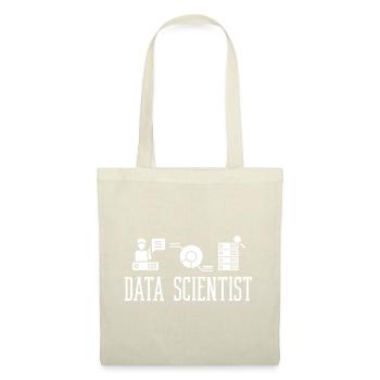 Datenwissenschaftler Data Science Wissenschaft - Stoffbeutel - Natur - Vorne