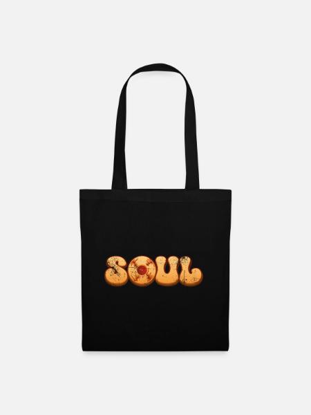 Soul vintage - Stoffbeutel - Schwarz