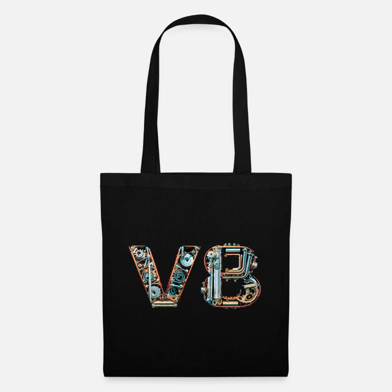 V8 - Sac en tissu - noir