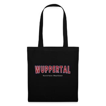 Wuppertal - Stoffbeutel - Schwarz - Vorne