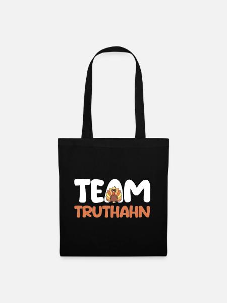 Truthuhn Truthahn - Stoffbeutel - Schwarz