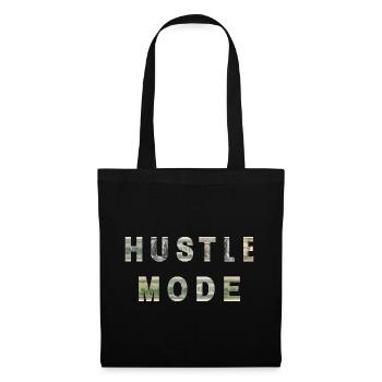 Hustler Mode Argent Texture Inspiration - Sac en tissu - noir - Devant