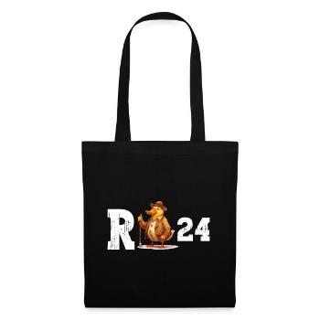 Pension 2024 Duck Pensioner Retraité Drôle - Sac en tissu - noir - Devant