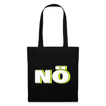 NON - Sac en tissu - noir - Devant