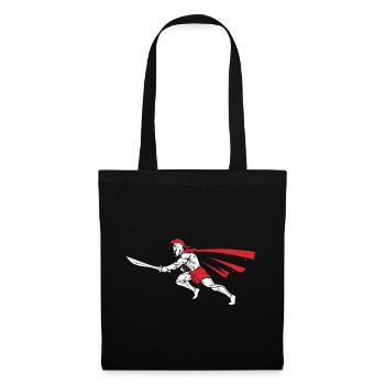 Spartan Attack Sword Mascot Spartan Dash - Tote Bag - black - Front