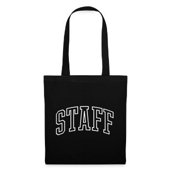 Personnel - Sac en tissu - noir - Devant