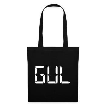 Gelb – LCD - Stoffbeutel - Schwarz - Vorne