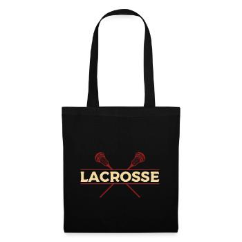 Lacrosse - Stoffbeutel - Schwarz - Vorne