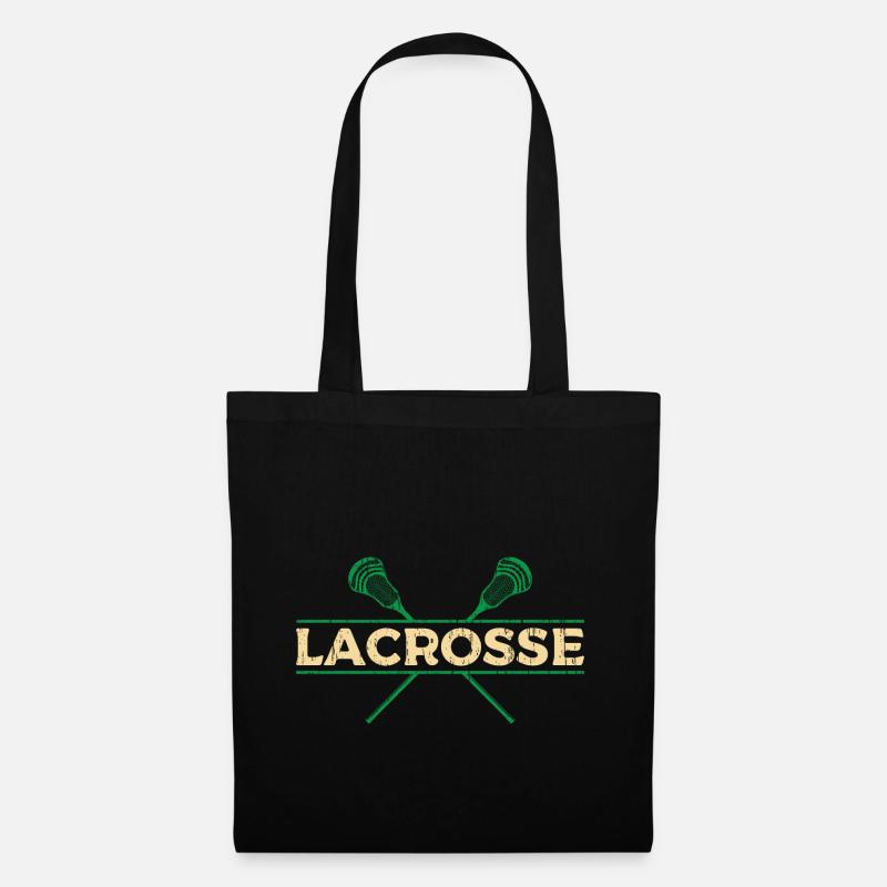 Lacrosse - Stoffbeutel - Schwarz