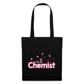 Chimiste - Sac en tissu - noir - Devant
