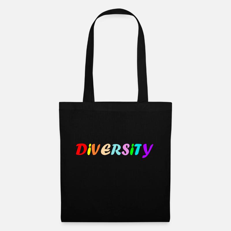 Diversity - Tote Bag - black