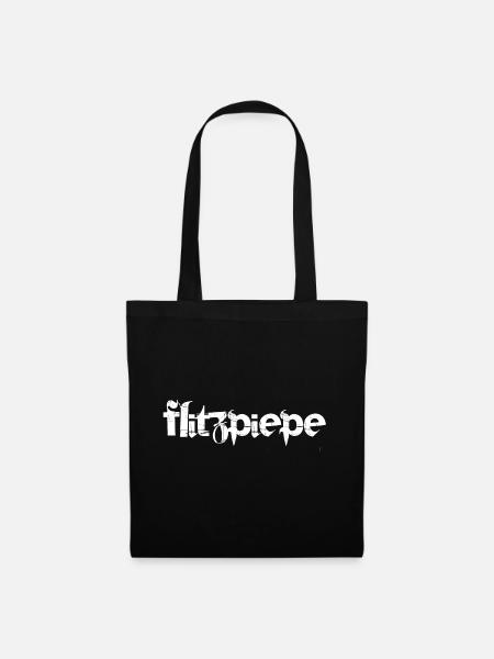 Flitzpiepe - Stoffbeutel - Schwarz