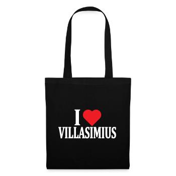 t-shirt J’adore Villasimius t-shirt Sardaigne - Sac en tissu - noir - Devant