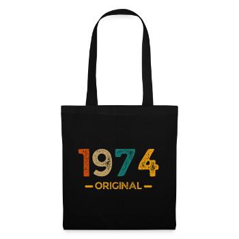 1974 Original - Stoffbeutel - Schwarz - Vorne
