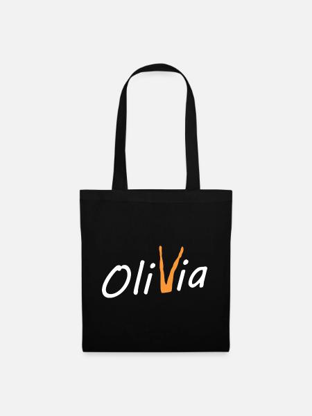 Olivia Bein - Stoffbeutel - Schwarz