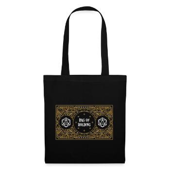 Bag of Holding Dice Container D20 Master Tabletop - Tote Bag - black - Front