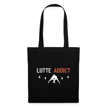 Addict wrestling - Tote Bag - black - Front
