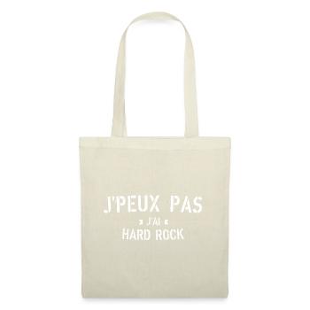J peux pas j ai hard rock - Sac en tissu - nature - Devant