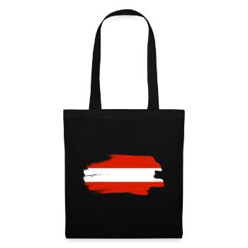 Austria Flag Austria Austrian Flag AT - Tote Bag - black - Front