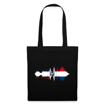 Dominican Republic Flag Dom Rep Flag Travel - Tote Bag - black - Front