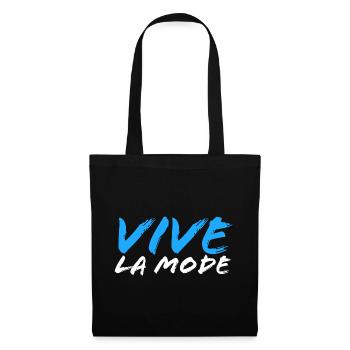 vive la mode - Sac en tissu - noir - Devant