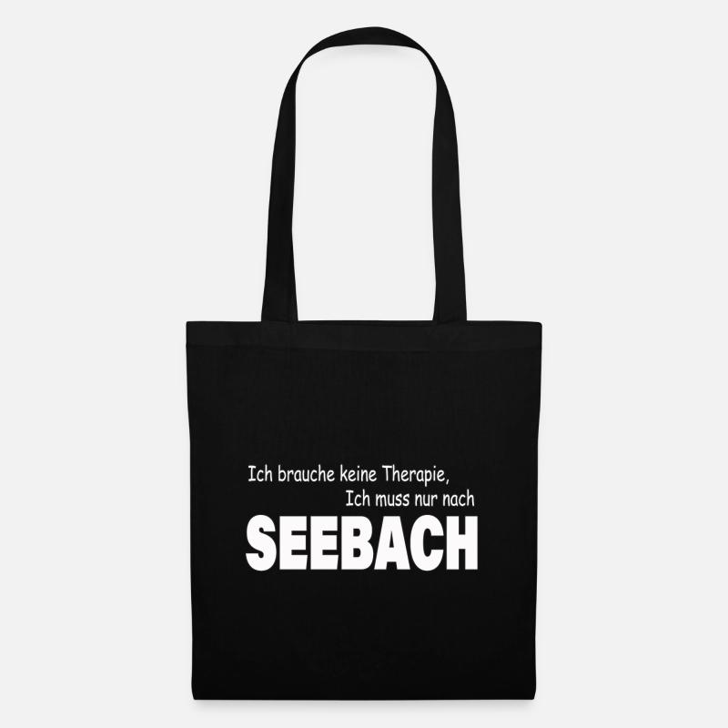 Therapie SEEBACH - Stoffbeutel - Schwarz