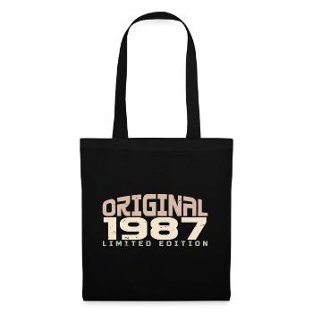 Millésime 1987 Édition Limitée 1987 Anniversaire - Sac en tissu - noir - Devant