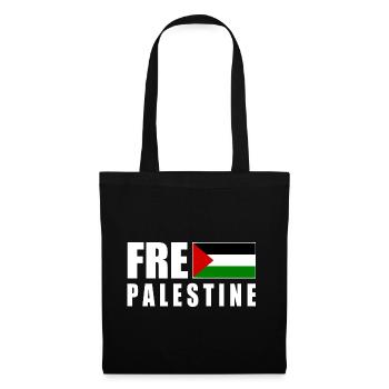 Free palestine - Tote Bag - black - Front