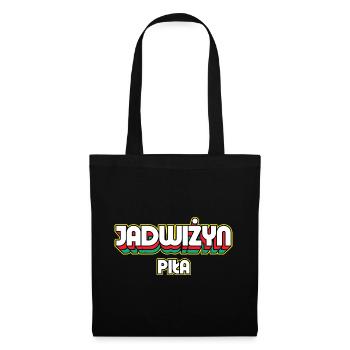 Jadwiżyn Piła. Name des Retro-Bezirks - Stoffbeutel - Schwarz - Vorne