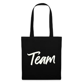 Équipe - Sac en tissu - noir - Devant