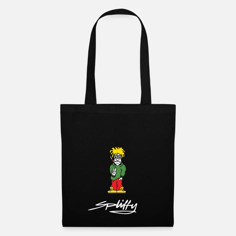spliffy - Stoffbeutel - Schwarz