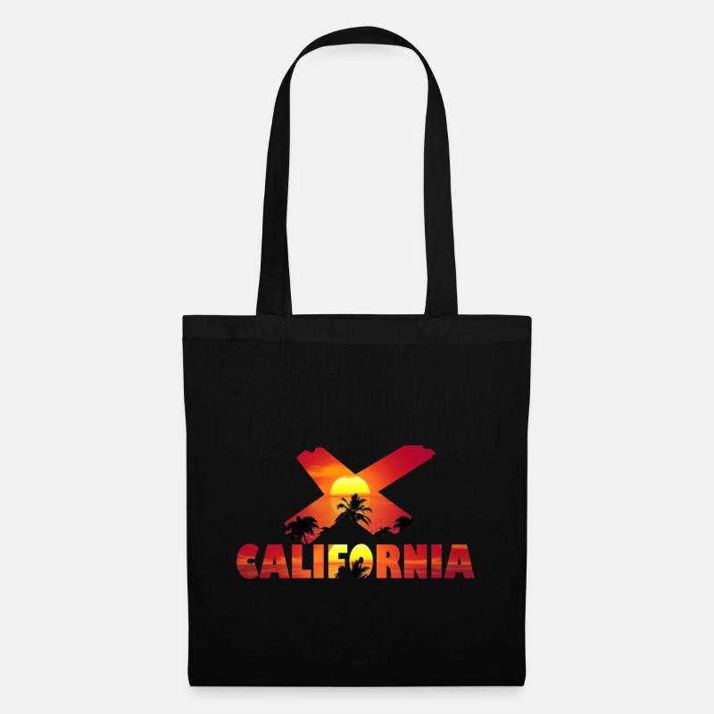California Morning - Stoffbeutel - Schwarz