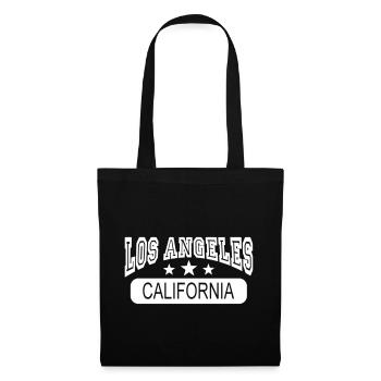 los angeles california - Sac en tissu - noir - Devant