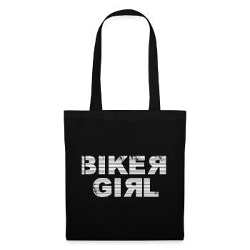 Biker Girl 1 - Tote Bag - black - Front