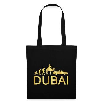 Drôle Dubaï Evolution Shirt Sheikh voitures de sport - Sac en tissu - noir - Devant