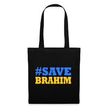 Save brahim - Stoffbeutel - Schwarz - Vorne