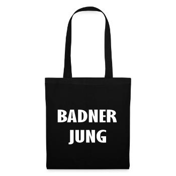 Badner Jung - Stoffbeutel - Schwarz - Vorne