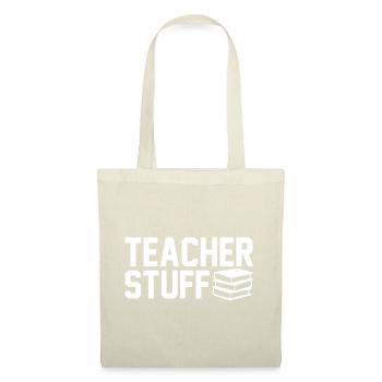 Teacher Stuff - Stoffbeutel - Natur - Vorne