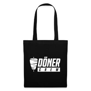 L’équipe Döner - Sac en tissu - noir - Devant