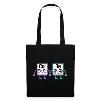 Chimie Chimiste Professeur de chimie Dire science - Sac en tissu - noir - Devant