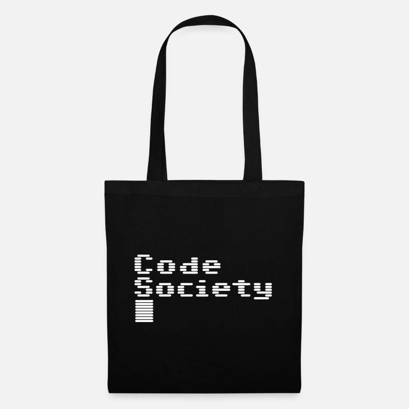 Code Society - Stoffbeutel - Schwarz
