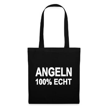 Pêche - Sac en tissu - noir - Devant